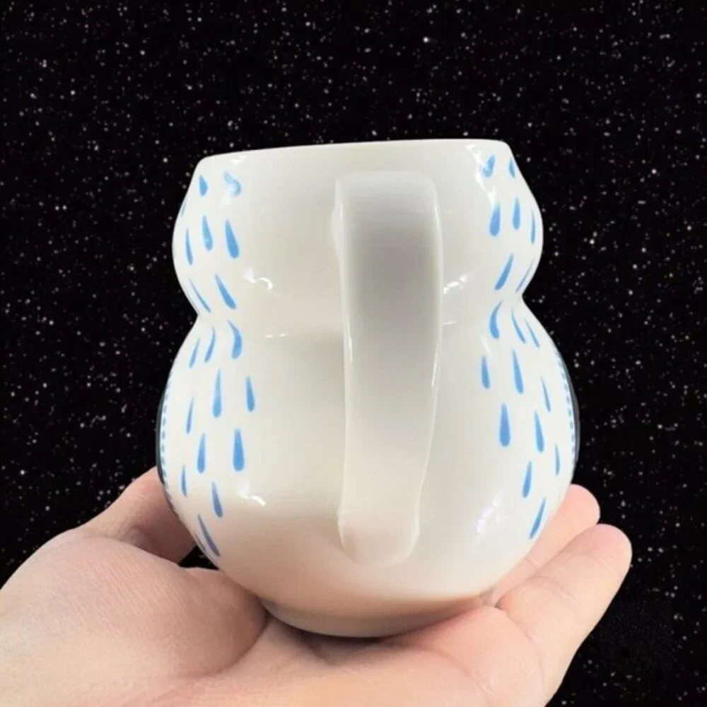 Paper Destiny Ceramic Coffee Mug‎ Cup Whimsical Öl Bird Shaped Mug 4.5”Wide 4”T